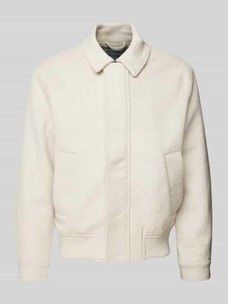 Only & Sons Regular Fit Bomberjacke mit Eingrifftaschen Modell WAYNE in Offwhite, Gr&ouml;&szlig;e XXL