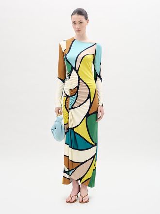 Silvia Tcherassi Ilania Dress in Abstract Print at Nordstrom, Size X-Small