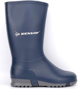 Generic Dunlop Girls Sport Waterproof Wellington Boots Navy 2 UK