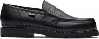 Paraboot Reims Mocassin - Heren - Loafers - Zwart - 43 1/2 EU - Leer - Schoenen