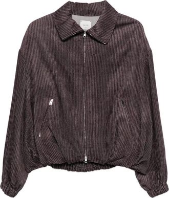 Alysi Bomber a righe - Viola