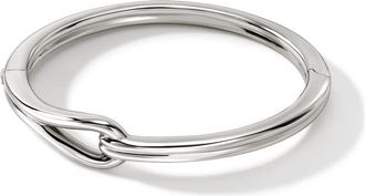 John Hardy Surf Hinged Bangle Size M - BB901084XM