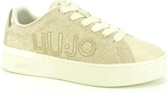 Liu Jo Glitter Sneakers - Dames - Sneakers - Beige - 38 EU - Schoenen
