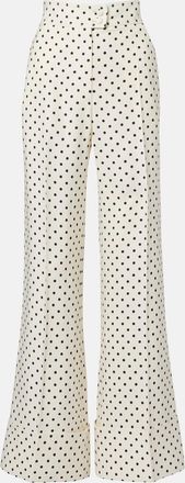 Valentino Supergran Plusdepois flared pants