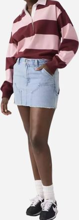 Levi's Icon Mini Skirt In Blue