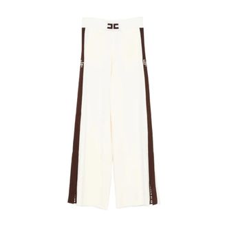 Elisabetta Franchi Donna, Pantaloni, Bianco, M, new