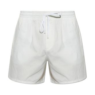 Balmain Beachwear, male, White, Size: XL Swim Shorts
