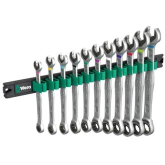 Wera 9630 Magnetleiste 6000 Joker 1 Maul-ringratschen-satz