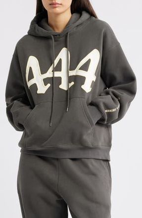 The Mayfair Group Divinely Protected Cotton Blend Hoodie in Charcoal at Nordstrom Rack, Size X-Small