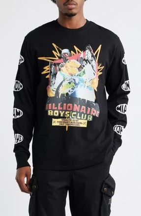 Billionaire Boys Club Heart Mind Dance Long Sleeve Graphic T-Shirt in Black at Nordstrom Rack, Size Xx-Large