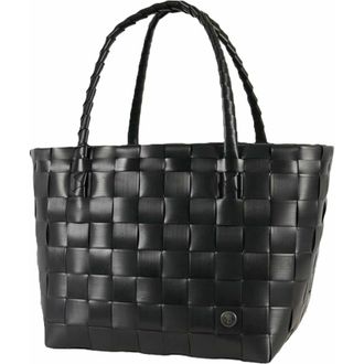 Handed By Paris Recycled Plastic Tote Bag in Black at Nordstrom, Size Medium