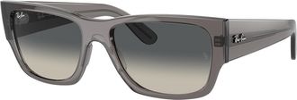 Ray-Ban RB0947S Carlos 667571 Mens Sunglasses Grey Size 56