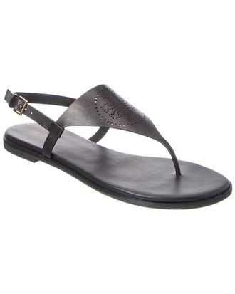 Tory Burch Capri Perf Leather Sandal