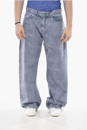 Palm Angels Jacquard Cotton-Blend 5-Pocket Pants PALMS size 30