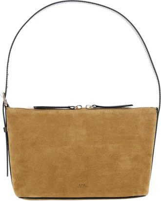 A.P.C. A.p.c., Tassen, Dames, Beige, ONE Size, Katoen, Vera Schoudertas