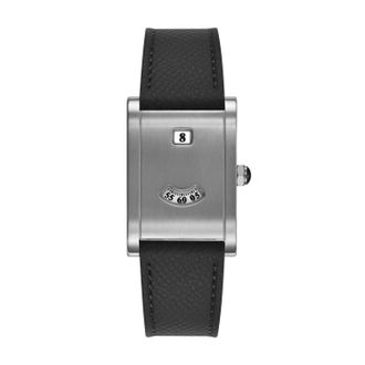 Heritor Ramses Leather-Band Watch