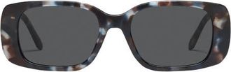 Quay Karma 53mm Gradient Square Sunglasses in Storm Tort/Smoke at Nordstrom