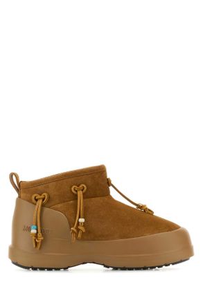Moon Boot Moon Boot Caramel Suede Luna Low Ankle Boots