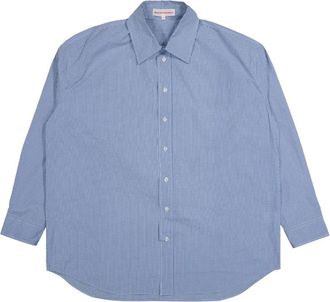 Walter Van Beirendonck Camicia maxi - Blu