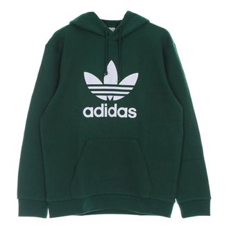 adidas Hoodie met kangoeroezak - Heren - Hoodies - Groen - S - Katoen - Hoodies & sweatvesten