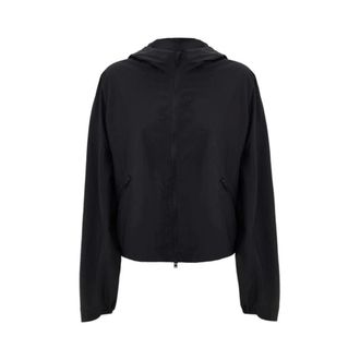 Yohji Yamamoto Jassen, Dames, Zwart, M, Technical Lightweight Jacket