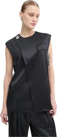 Day Birger Et Mikkelsen Jassen, Dames, Zwart, S, Katoen, Marlin Vest