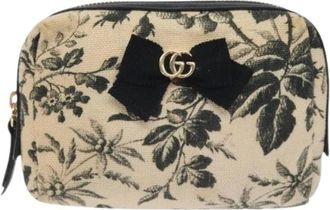 Gucci Pre-owned Clutches, female, Beige, Size: ONE SIZE Pre-owned Clutch