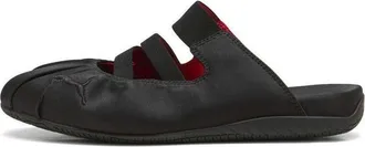 Puma (WMNS) PUMA Speedcat Mule Satin Black Red 409911-02