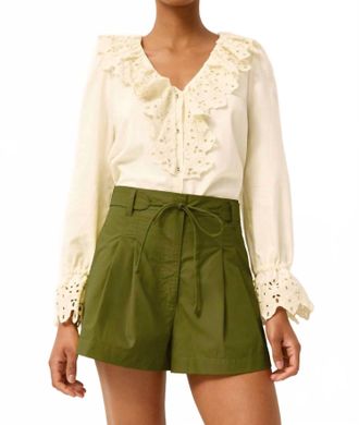 Marie Oliver Ivy Lander Short In Green