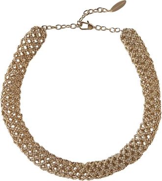 Brunello Cucinelli Collar Monili - Accessories - Mujer - Marr&oacute;n - ONE SIZE