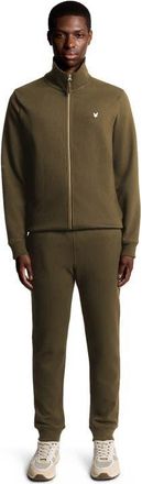 Lyle & Scott Diagonal Weave Sweatpant in Dusky Green at Nordstrom, Size Xx-Large