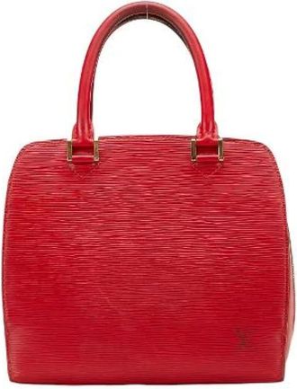 Louis Vuitton Pre-owned Handbags, female, Red, Size: ONE SIZE Pre-owned Leather handbags