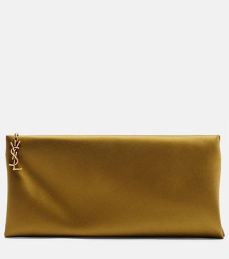 Saint Laurent Evening satin clutch