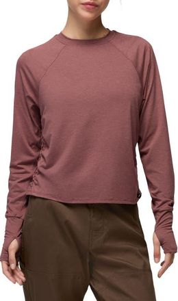 Prana Gathered Long Sleeve T-Shirt in Newberry at Nordstrom, Size X-Small