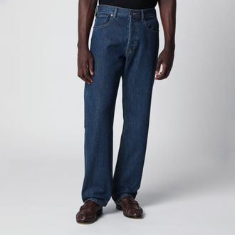 Valentino Blue jeans with Vlogo detail