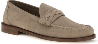 Brunello Cucinelli Mens Suede Loafers Koala