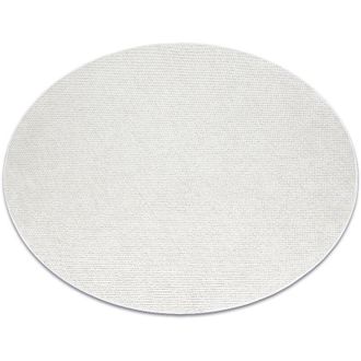 RugsX Rugsx - Alfombra Casablanca Plus C&iacute;rculo Crema Monocolor, Bucle Beige Circulo 133 Cm