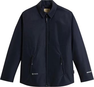 Woolrich Giacca-camicia con zip - Blu