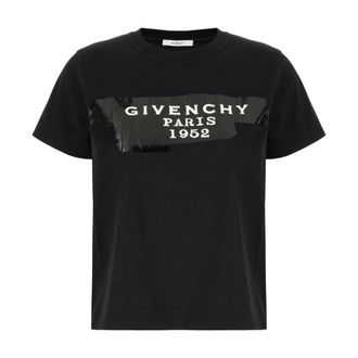 Givenchy Dames, Tops, Zwart, Maat: M Katoen