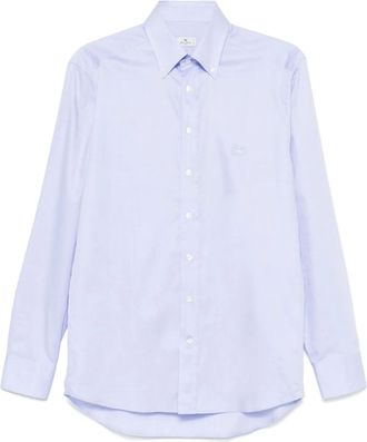 Etro Camicia con ricamo - Blu