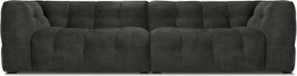 BLOOMINGLOFT 4-Sitzer Designsofa Vesta mit Samtbezug