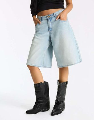 Bershka Stivali stile cowboy neri-Nero