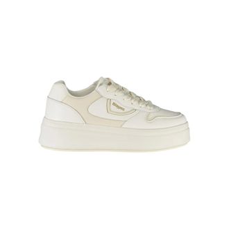 Blauer Schoenen, Dames, Wit, 39 EU, Leer, Leren Sneaker