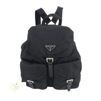 Prada Pre-owned Backpacks, male, Black, Size: ONE SIZE Pre-owned Leather Backpack