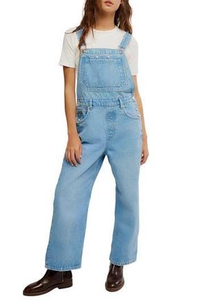 Free People Deep Trance Denim Overalls in Tunnel Vision at Nordstrom Rack, Size Large