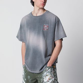 Gallery Dept. Black ATK T-shirt with faded effect