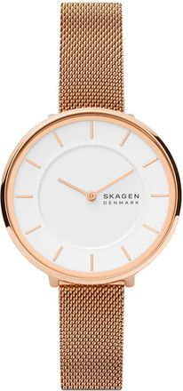 Skagen Gitte Quartz White Dial Ladies Watch SKW3013