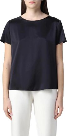 Emporio Armani Donna, Top, Nero, L, new