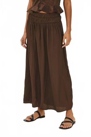 Rails Nara Midi Skirt In Espresso