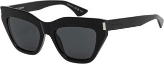 Saint Laurent Zonnebrillen - Dames - Zonnebrillen - Zwart - 53 MM - Accessoires
